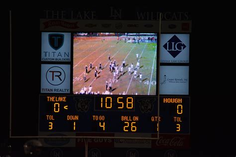 We Did Itlake Norman Hs New Digital State Of The Art Scoreboard