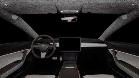 Tesla Model 3 Von Vilner Legt Im Innenraum Deutlich Zu