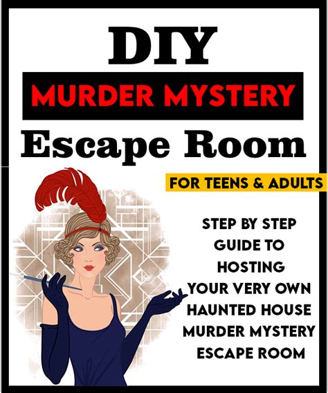 Clued In Murder Mystery Scavenger Hunt Printable Party Game Inspired