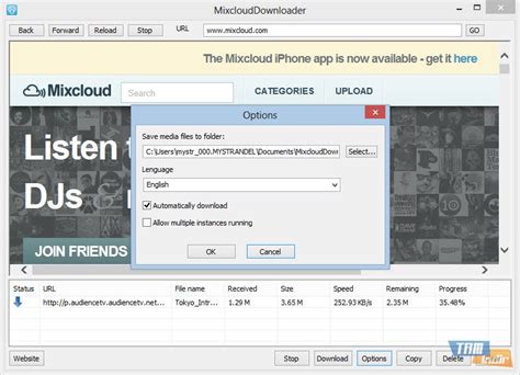Mixcloud Downloader İndir - Mixcloud Müzik İndirme Programı - Tamindir