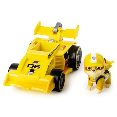 Paw Patrol Ready Race Rescue Rubble Race Go Deluxe Vehicle With