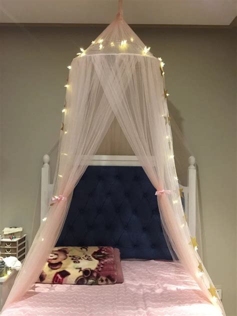 Light Up Kids Canopy Bed Canopy Hanging Play Tennursery Etsy In 2020