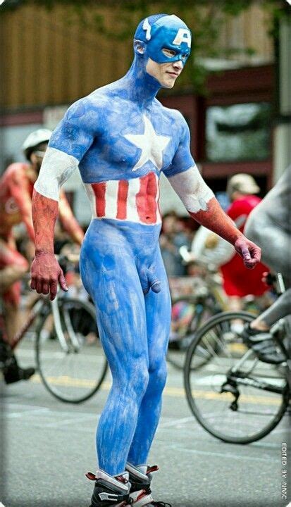 Pin By Jeri Hansen On For Lauren Body Painting Men Body Painting Captain America Body