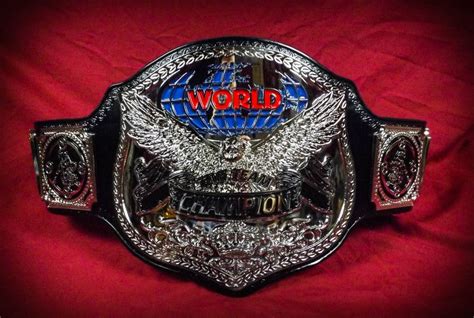 Re Imagined Old School Wwf World Tag Team Belt From Leather Rebels