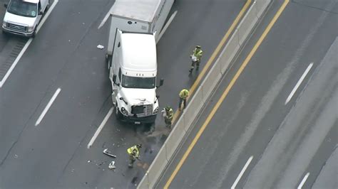 Truck Crashes On Westbound Pennsylvania Turnpike 6abc Philadelphia