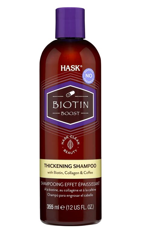 Hask Biotin Thickening Sulfate Free Shampoo With Biotin Collagen
