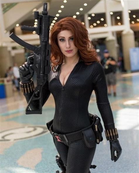 32 Hot And Spicy Black Widow Cosplay You Shouldnt Miss