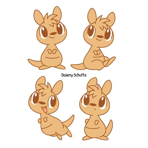 Kangaroo Clipart Kawaii Kangaroo Kawaii Transparent Free For Download