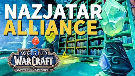 This profile will complete all of the tanaan jungle intro quests, unlocking the garrison shipyard and tanaan planning map dailies! Send the Fleet WoW Alliance (Where to start Nazjatar quests) - YouTube