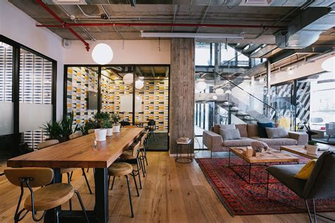 Weworks Herzliya Coworking Space Office Space Design Coworking