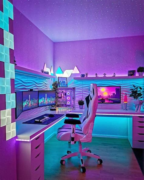 Awesome Gaming Setup What A Clever Idea 💖 In 2022 Gaming Room Setup
