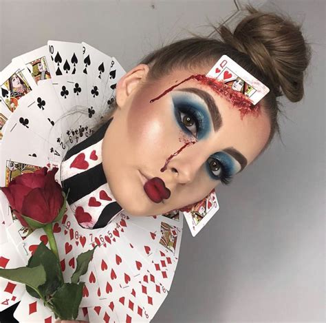 Halloween Queen Of Hearts Look Halloween Makeup Inspiration