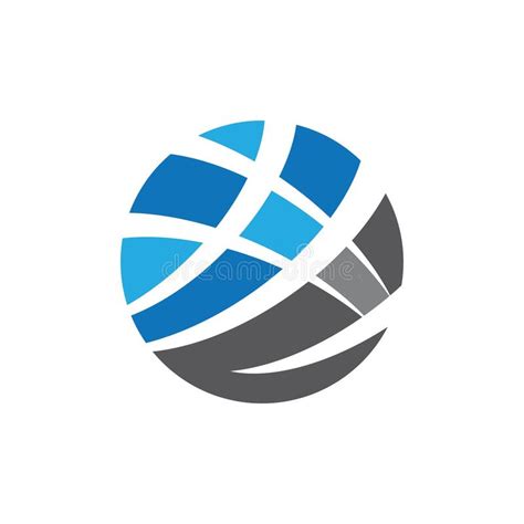 Globe Logo Images Stock Vector Illustration Of Planet 209366374