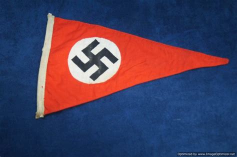 Smgq 0030 Nsdap Pennant War Relics Buyers And Sellers Of War