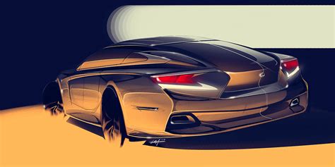 Lexus Sedan Concept Process Video On Behance
