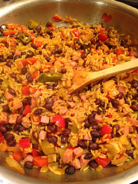 Brazilian black beans and quick cuban black beans are also on rotation in my house. Puerto Rican Red (or Black) Beans and Rice | Black beans and rice, Rice and beans recipe ...