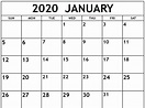 Downloadable Template Excel 2020 Calendar Printable Pdf