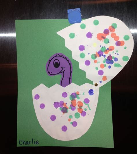 Dinosaur Art And Craft For Kindergarten Ted Lutons Printable