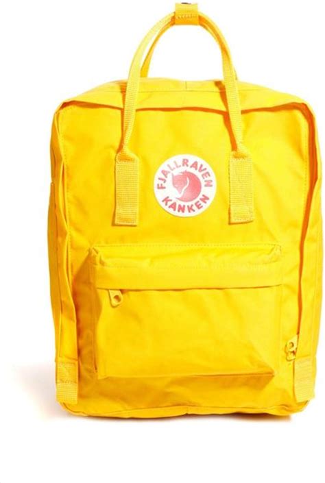 Fjallraven Kanken Backpack In Yellow Warmyellow Lyst