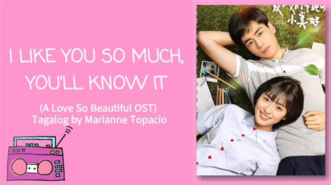 Tagalog A Love So Beautiful Ost Lyrics By Marianne Topacio Youtube