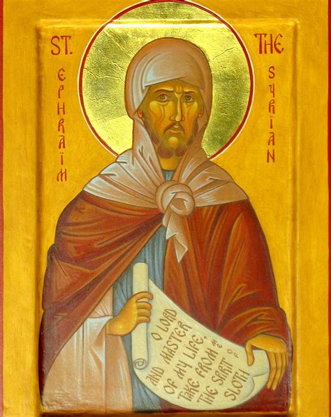 Ephraim Ephrem The Syrian Icon Prayer Crossroads Initiative