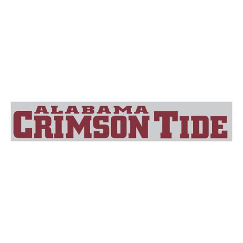 Alabama Crimson Tide Logo Png Free Logo Image