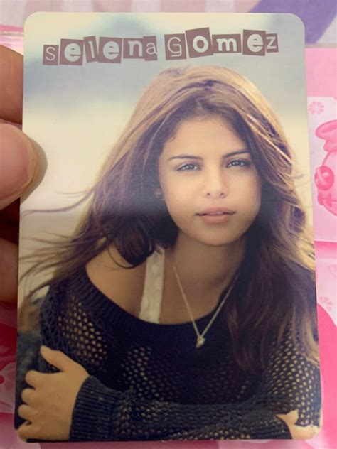 Selena Gomez Yes Card 興趣及遊戲 收藏品及紀念品 韓流 Carousell