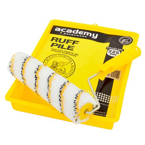 Academy Ruffpile Roller Set 225mm Mica Online