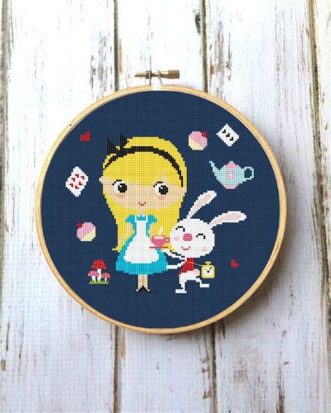Alice In Wonderland Alice In Wonderland Cross Stitch Cross Stitch