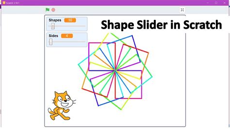 Scratch Tutorial Making Shape Slider Draw Different Shapes Using