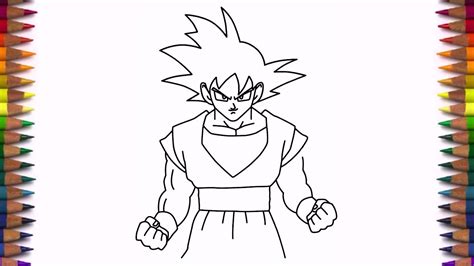 Dbz drawings badass drawings easy drawings wallpaper dbz ball drawing anime character drawing z arts dragon ball gt anime sketch. Dragon Ball Z Goku Drawing at GetDrawings | Free download