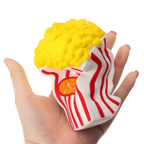 Sunny Popcorn Squishy 15cm Slow Rising With Packaging Cute Jumbo Soft