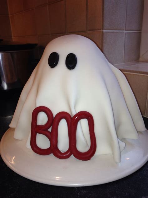 Ghost Cake Spooky Cake Halloween Cake Ghost Cake Spooky Cake