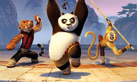 In the valley of peace, po the panda finds himself chosen as the dragon warrior despite the fact that he is obese and a complete novice at po is lazy, irreverent slacker panda, but he must somehow become a kung fu master in order to save the valley of peace from a villainous snow. WallpapersKu: Kung Fu Panda 2 Wallpapers