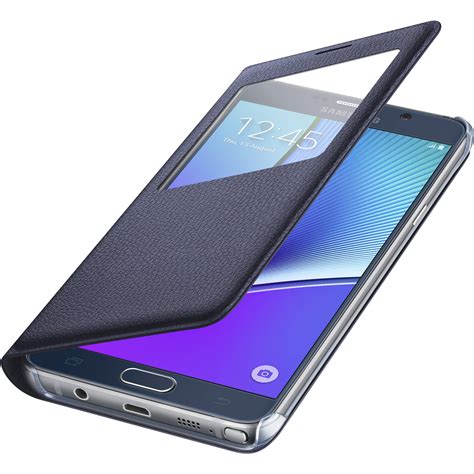 Shop samsung galaxy note 5 cases and screen protectors at low prices. Samsung S-View Flip Cover for Galaxy Note 5 EF-CN920PBEGUS B&H