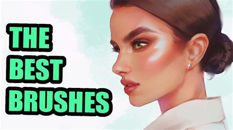 The Brushes That I Use For My Portraits Krita Tutorial Youtube