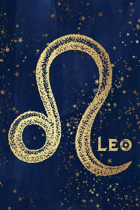 Leo Zodiac Sign Art Print By Nature Magick Icanvas Zodiac Leo Art