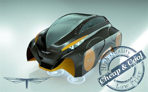 3d Hover Car Model Turbosquid 1208167