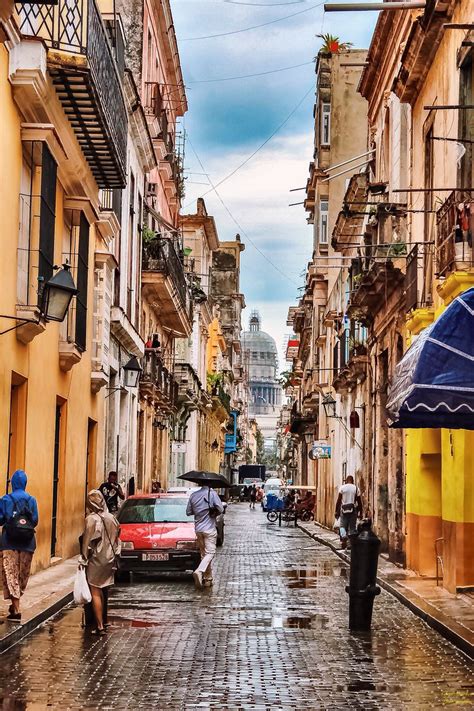 Side Street A Typical Side Street In Havana Cuba Chad Sparkes Flickr