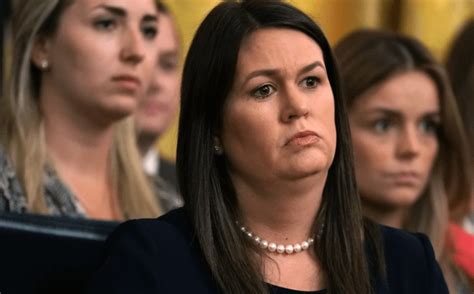 Outrage After News Slips That Sarah Huckabee Sanders Is Getting A Royal