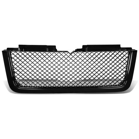 06 09 Chevy Trailblazer Lt Front Grille Badgeless Diamond Mesh Bla