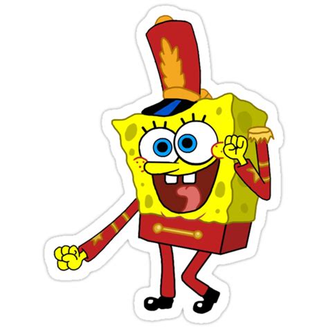 Thats His Eager Face Spongebob Stickers By Lagginpotato64 Redbubble