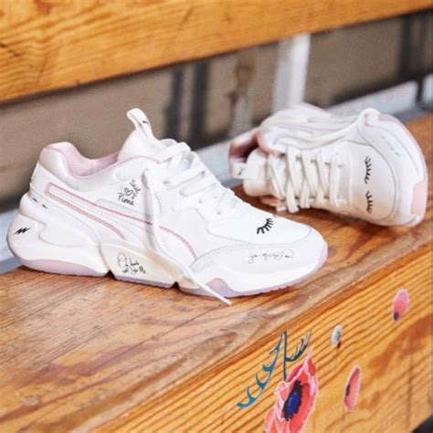 Jual Puma Nova X Sue Tsai Bright White Sneakers Wanita Sepatu Wanita Putih Perfect Kicks