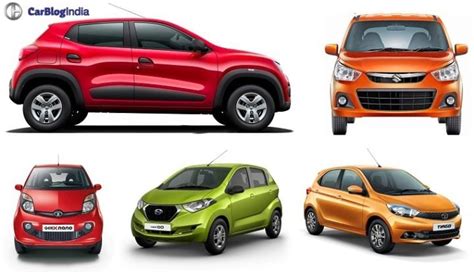 Best Small Cars In India Under 4 Lakhs With Images Mileage Specs