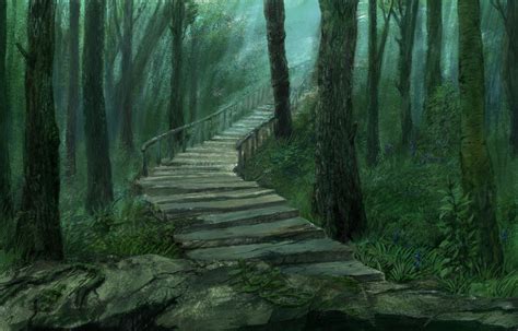 Pagan Pathway Through A Forest By Kiryume On Deviantart