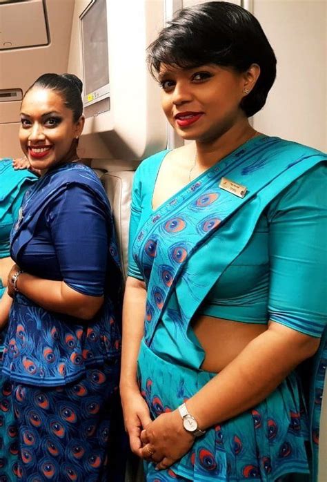 Sri Lankan Airlines Cabin Crew Air Hostess Uniform Airline Cabin