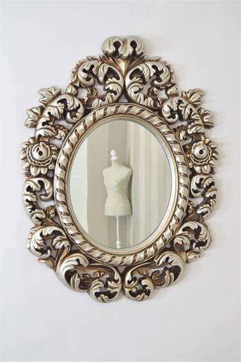 15 Collection Of Antique Style Mirrors Wall Mirror Ideas
