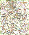 Baden-Württemberg road map