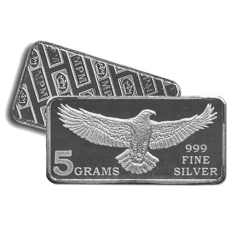 Ounces to grams (oz to g) converter, formula and conversion table to find out how many grams in ounces. 5 Gram (0.16 oz) Silver Bar - Monarch Precious Metals - Eagle