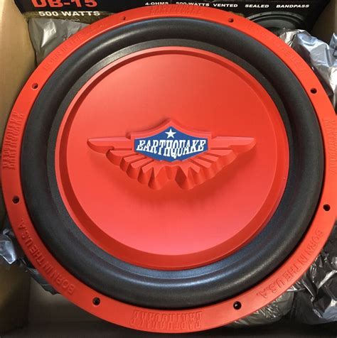 We have sealed, ported and bandpass options for all applications. NEW Old School Earthquake 15" TremorX-15R SVC Subwoofer ...